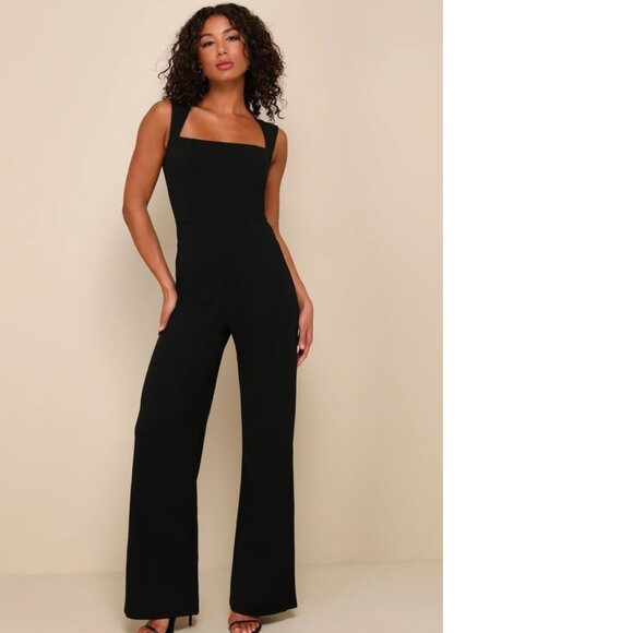 Lulus Pants - Lulu's Black Jumpsuit